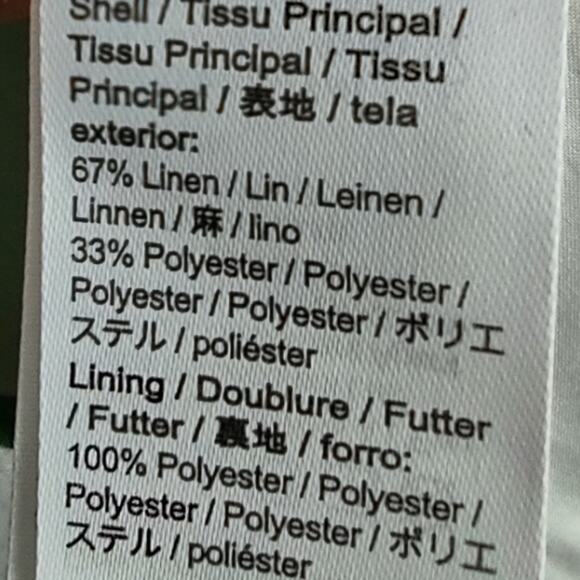 J. Crew Parke Blazer Stretch Linen Green Size 4 H9710 - Picture 13 of 13